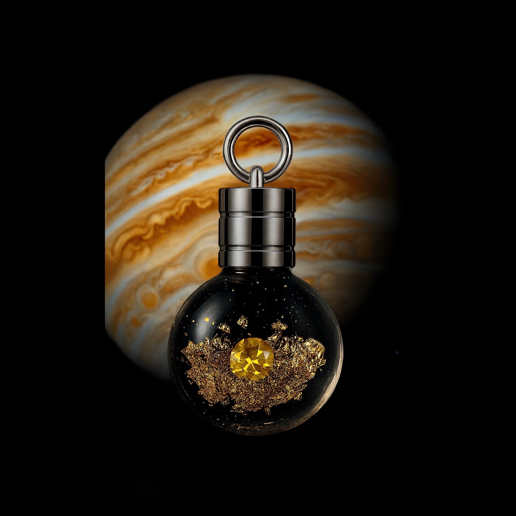 JupiTerra Necklace Pendant | Natural Sapphire Jewelry – MIRRORICLES®