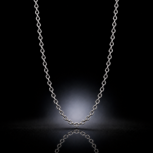 Anchor Necklace STAINLESS STEEL | Chains – MIRRORICLES®