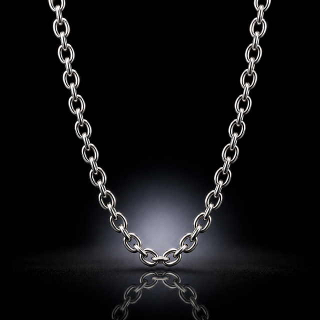 Anchor Necklace STAINLESS STEEL | Chains – MIRRORICLES®
