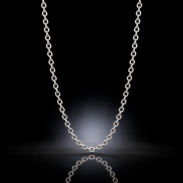 Anchor Necklace SILVER | Chains – MIRRORICLES®