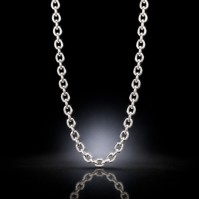 Anchor Necklace SILVER | Chains – MIRRORICLES®